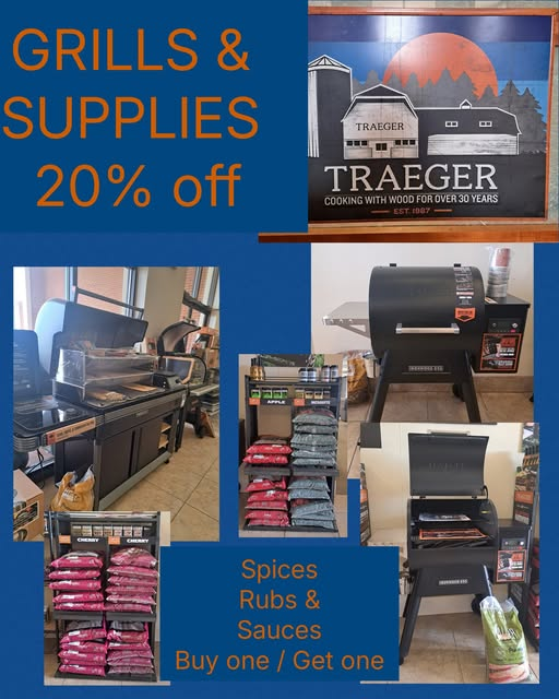 20% Off Grills & Supplies